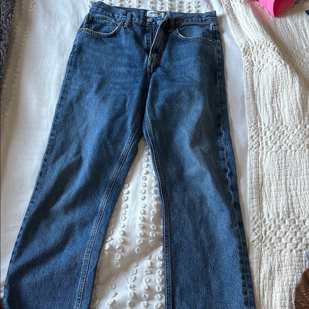 Agolde Indigo Denim Jeans